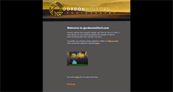 Desktop Screenshot of gordonwolford.com